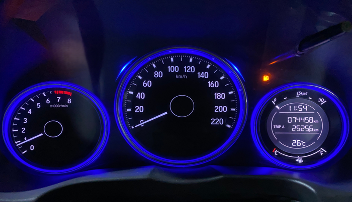 2015 Honda City 1.5L I-VTEC VX, Petrol, Manual, 74,445 km, Odometer Image