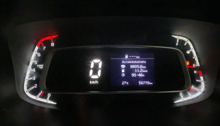 2021 KIA SONET HTK PLUS 1.2, Petrol, Manual, 56,768 km, Odometer Image