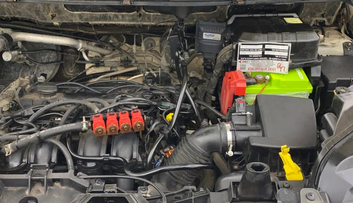 2014 Ford Ecosport TITANIUM 1.5L PETROL AT, CNG, Automatic, 1,21,732 km, Engine View - Left