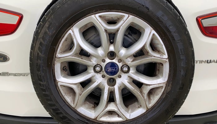 2014 Ford Ecosport TITANIUM 1.5L PETROL AT, CNG, Automatic, 1,21,732 km, Spare Tyre