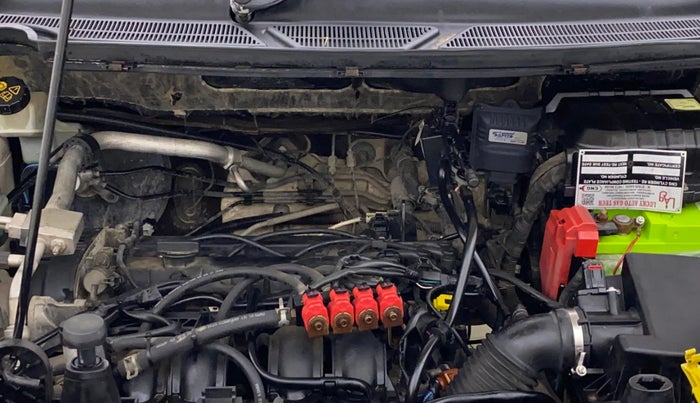 2014 Ford Ecosport TITANIUM 1.5L PETROL AT, CNG, Automatic, 1,21,732 km, Engine View