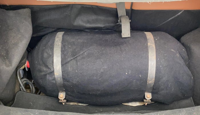 2014 Ford Ecosport TITANIUM 1.5L PETROL AT, CNG, Automatic, 1,21,732 km, Boot Inside