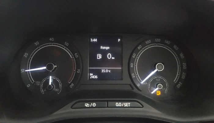 2025 Skoda SLAVIA Sportline 1.0L TSI AT, Petrol, Automatic, 2,384 km, Odometer Image