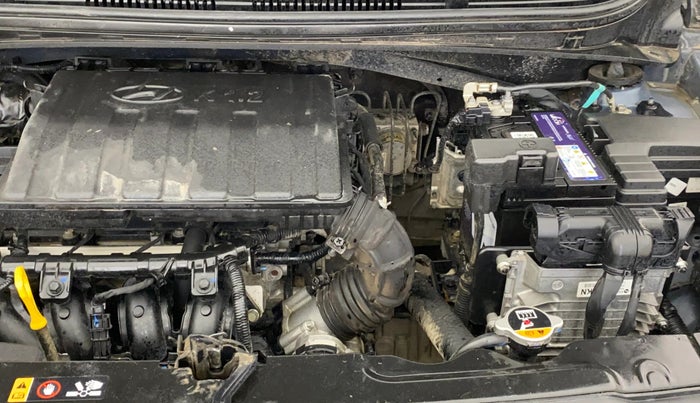 2021 Hyundai GRAND I10 NIOS SPORTZ AMT 1.2 KAPPA VTVT, Petrol, Automatic, 27,058 km, Engine View - Left