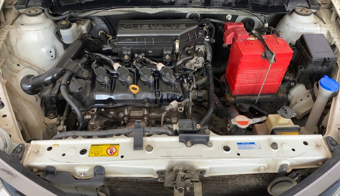 2018 Toyota Etios V PLATINUM, Petrol, Manual, 60,242 km, Engine View