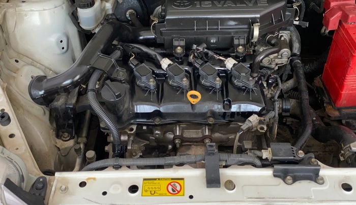 2018 Toyota Etios V PLATINUM, Petrol, Manual, 60,242 km, Engine View - Right