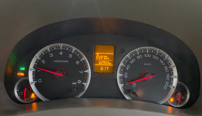 2018 Maruti Ertiga VXI CNG, CNG, Manual, 62,951 km, Odometer Image