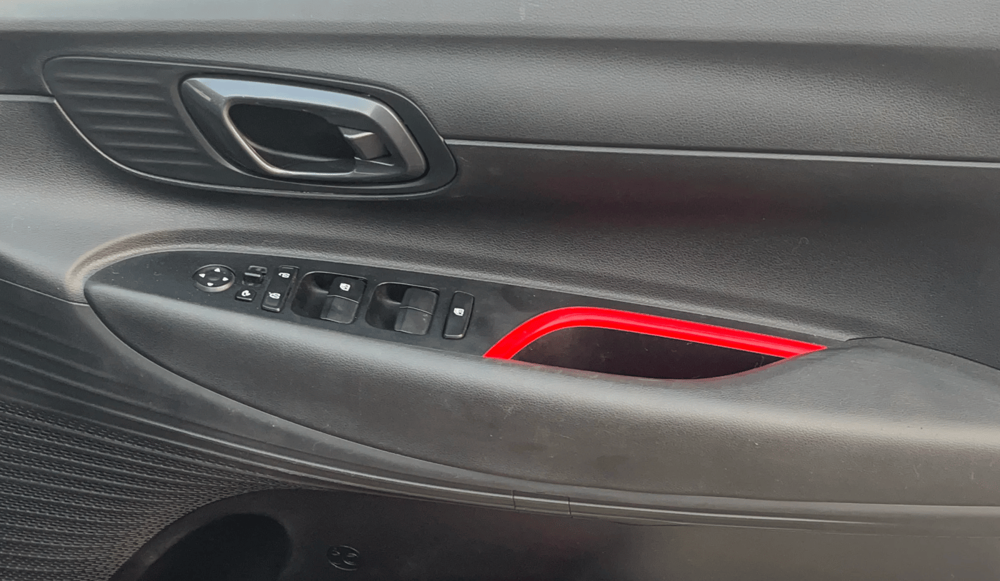 2021 Hyundai NEW I20 N LINE N8 1.0 TURBO GDI IMT, Petrol, Manual, 46,346 km, Driver Side Door Panels Control