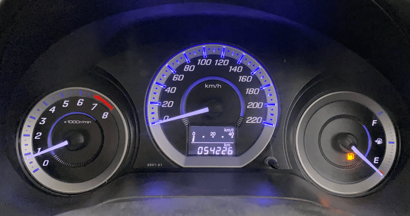 2012 Honda City 1.5L I-VTEC V MT, Petrol, Manual, 54,186 km, Odometer Image