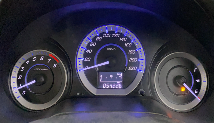 2012 Honda City 1.5L I-VTEC V MT, Petrol, Manual, 54,186 km, Odometer Image