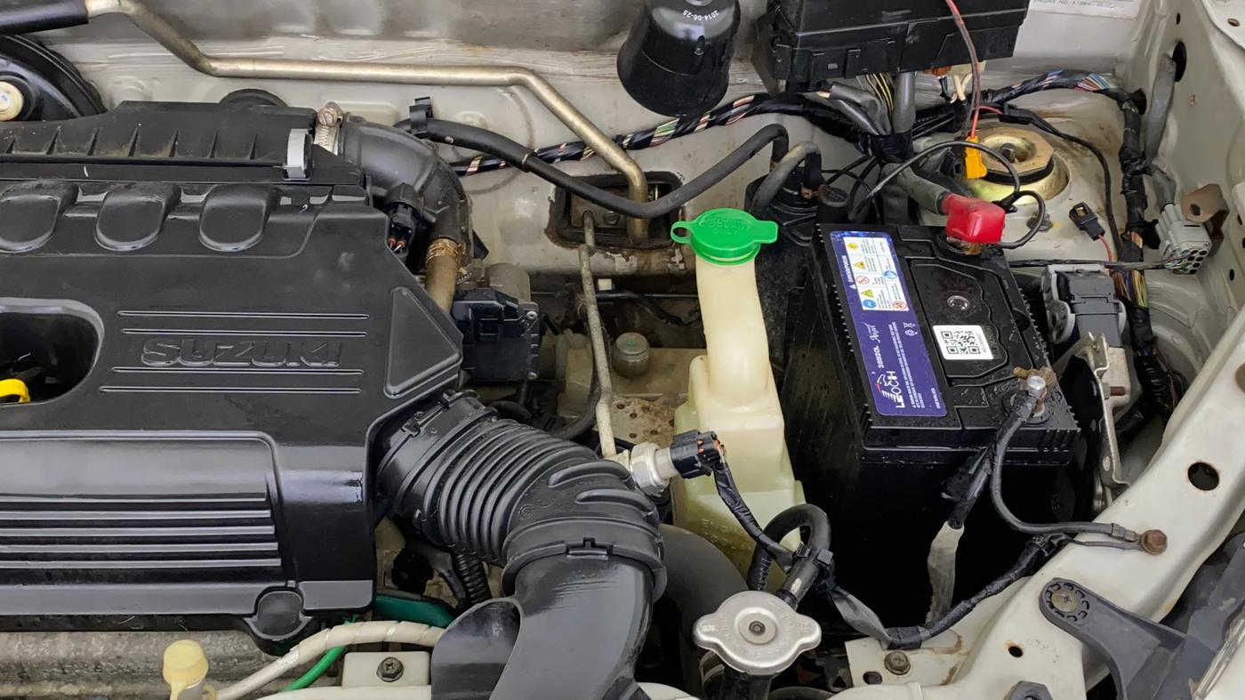 2014 Maruti Alto K10 VXI AMT, Petrol, Automatic, 68,675 km, Engine View - Left