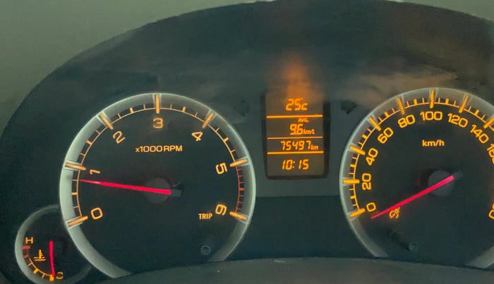 2013 Maruti Ertiga ZDI, Diesel, Manual, 75,488 km, Odometer Image