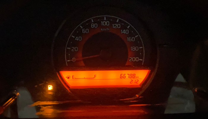 2022 Maruti IGNIS SIGMA 1.2, Petrol, Manual, 66,776 km, Odometer Image