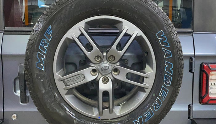 2021 Mahindra Thar LX PETROL HT 4WD AT, Petrol, Automatic, 24,239 km, Spare Tyre