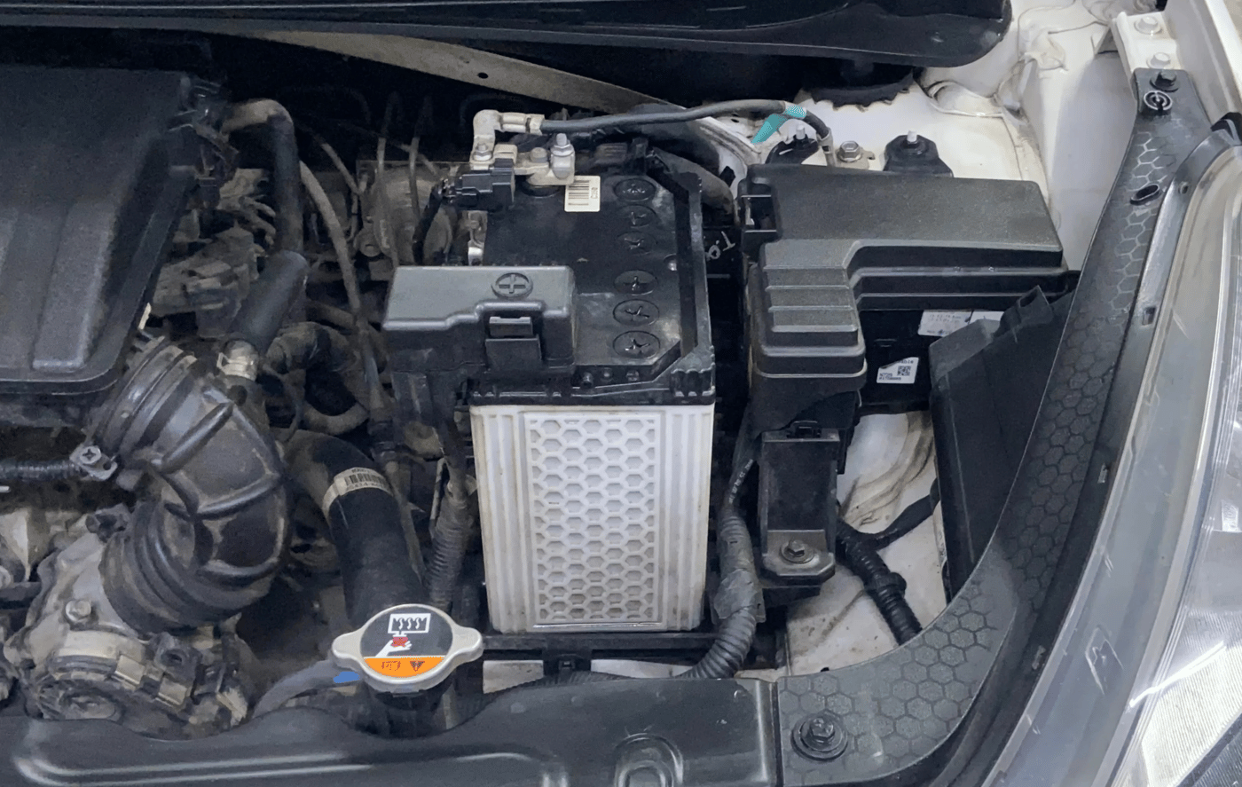 2022 Hyundai GRAND I10 NIOS SPORTZ 1.2 KAPPA VTVT, Petrol, Manual, 30,334 km, Engine View - Left