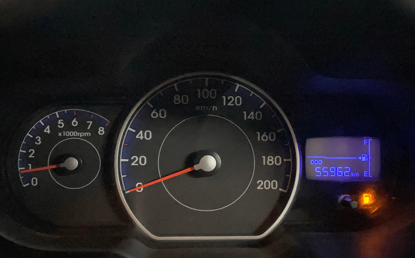 2014 Hyundai i10 SPORTZ 1.1, Petrol, Manual, 55,951 km, Odometer Image