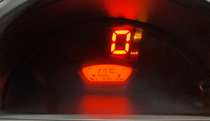 2022 Maruti S PRESSO VXI (O) CNG, CNG, Manual, 21,554 km, Odometer Image