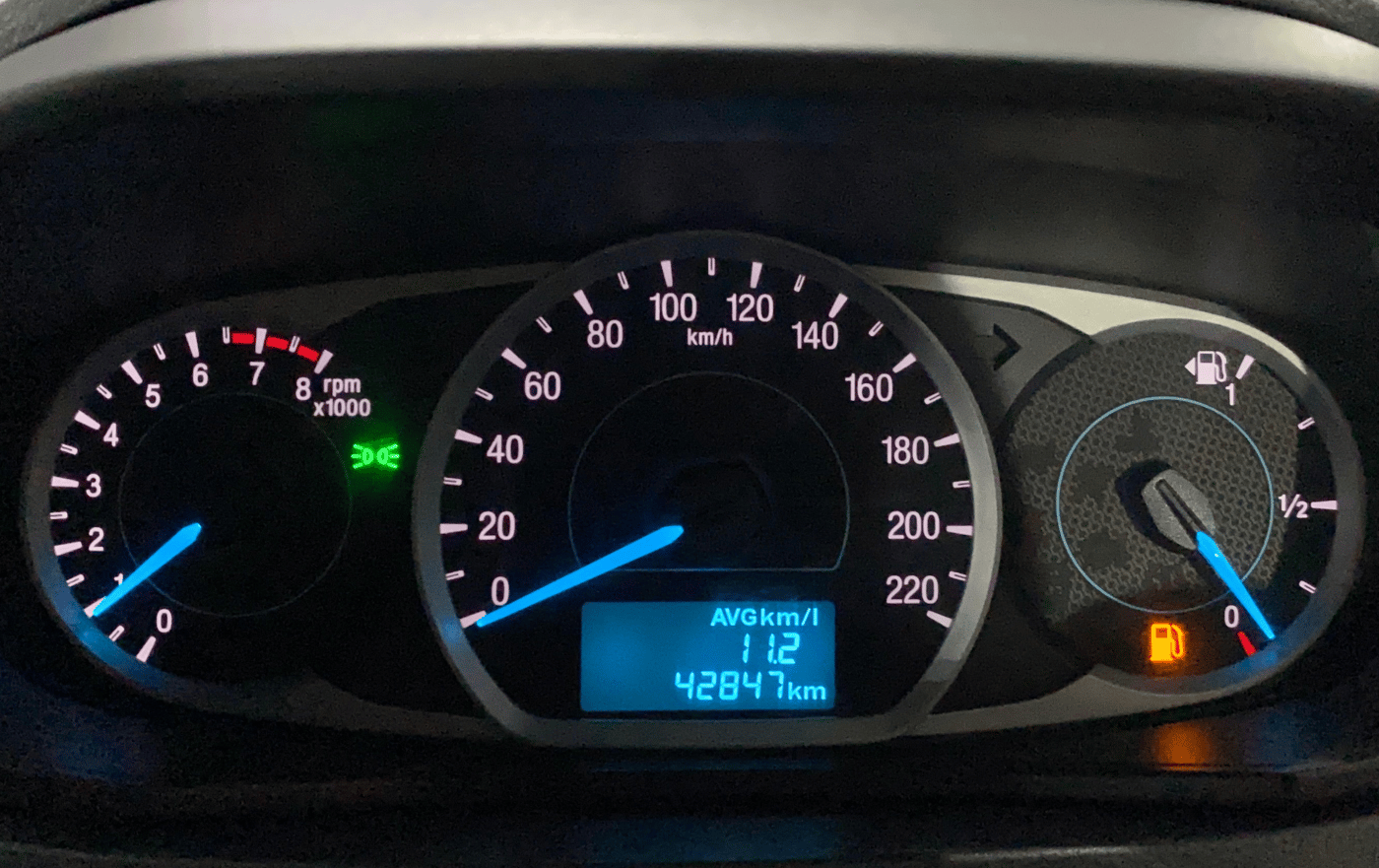 2019 Ford FREESTYLE TREND PLUS 1.2 PETROL, Petrol, Manual, 42,832 km, Odometer Image