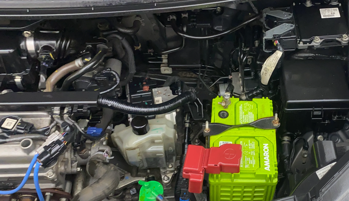 2019 Maruti Wagon R 1.0 VXI AMT, Petrol, Automatic, 91,732 km, Engine View - Left