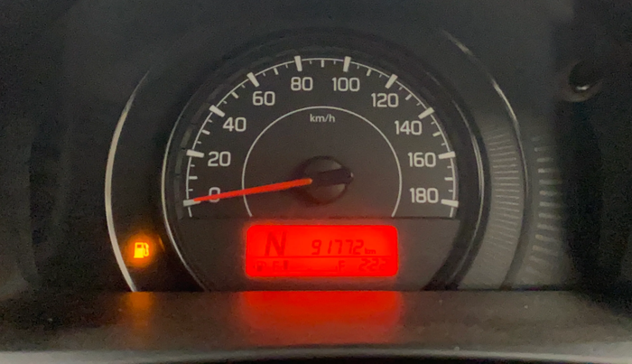 2019 Maruti Wagon R 1.0 VXI AMT, Petrol, Automatic, 91,732 km, Odometer Image