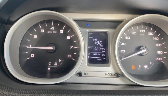 2017 Tata Tiago XZ PETROL, Petrol, Manual, 56,314 km, Odometer Image