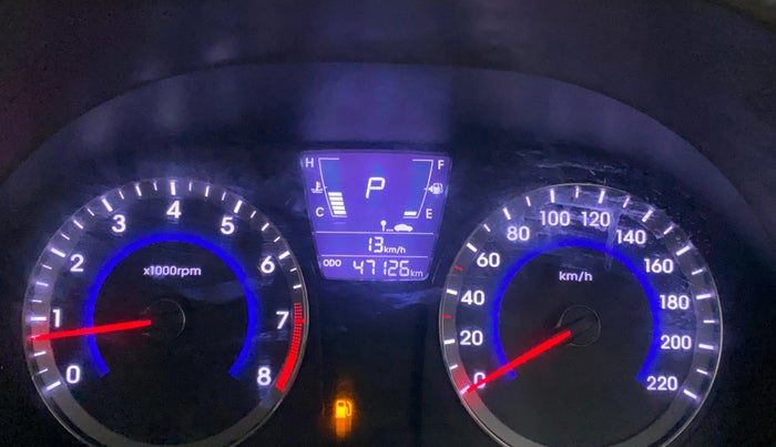 2016 Hyundai Verna 1.6 VTVT SX AT, Petrol, Automatic, 47,416 km, Odometer Image