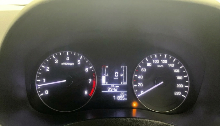 2017 Hyundai Creta SX PLUS 1.6 PETROL, Petrol, Manual, 71,875 km, Odometer Image
