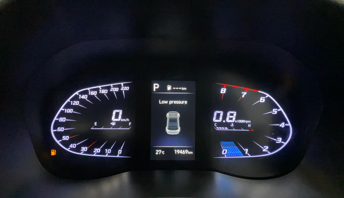 2021 Hyundai Verna SX (O) 1.0 TURBO DCT, Petrol, Automatic, 19,469 km, Odometer Image