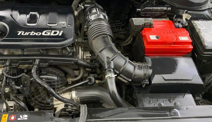 2021 Hyundai Verna SX (O) 1.0 TURBO DCT, Petrol, Automatic, 19,469 km, Engine View - Left