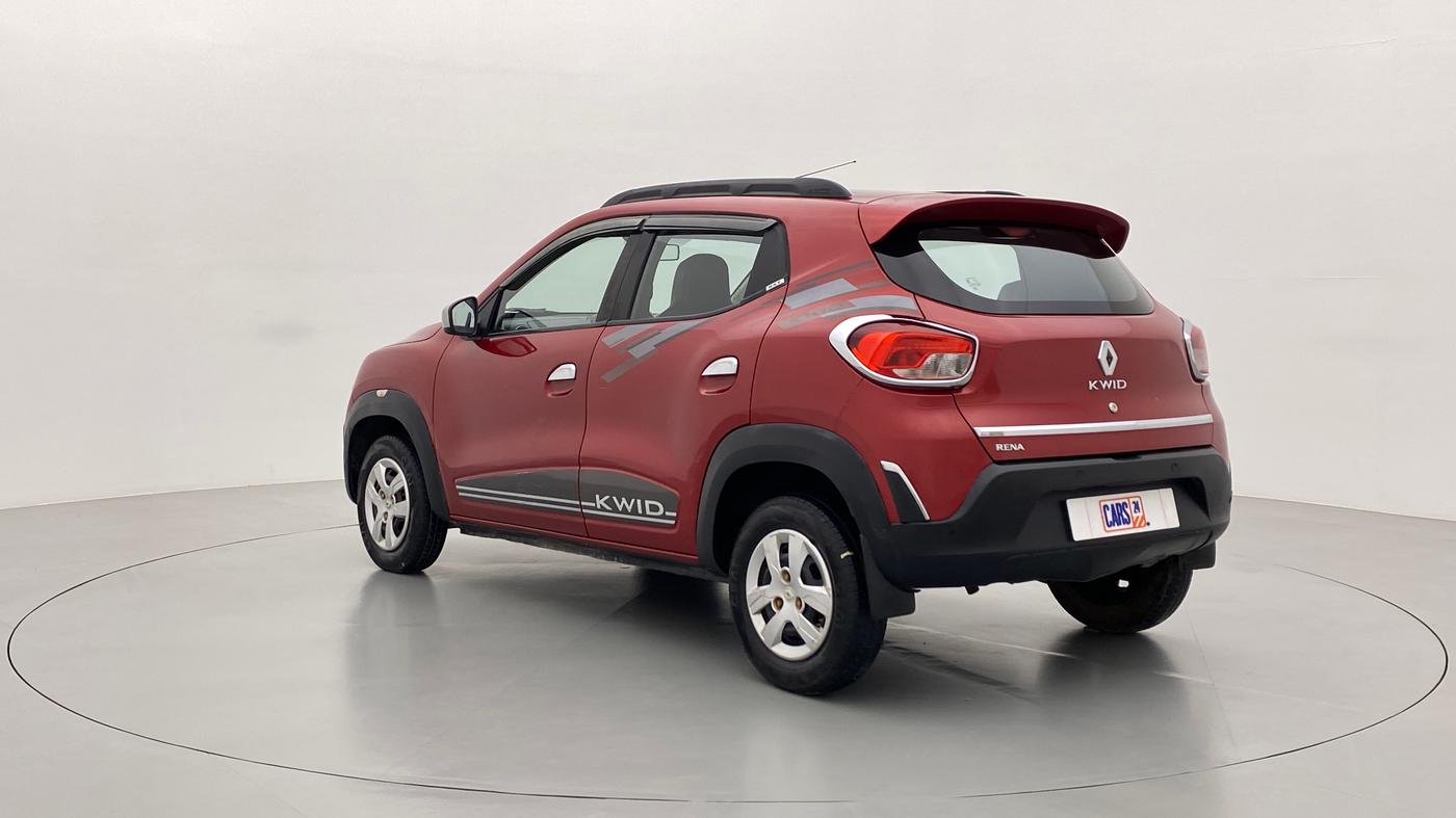2018 Renault Kwid 1.0 RXT Opt, Petrol, Manual, 57,289 km, Left Back Diagonal