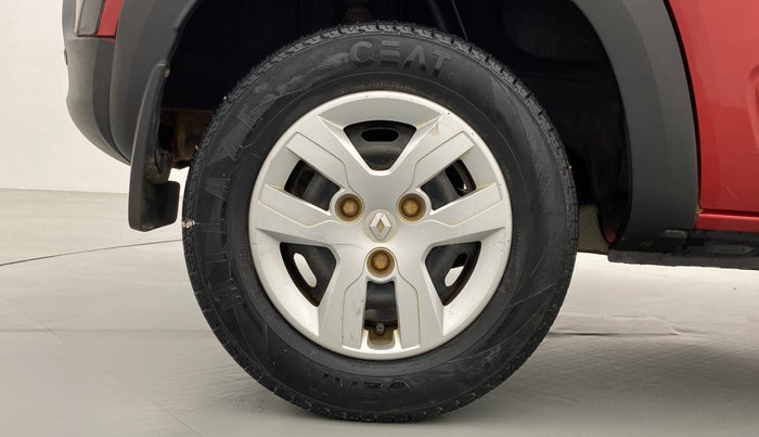 2018 Renault Kwid 1.0 RXT Opt, Petrol, Manual, 57,289 km, Right Rear Wheel