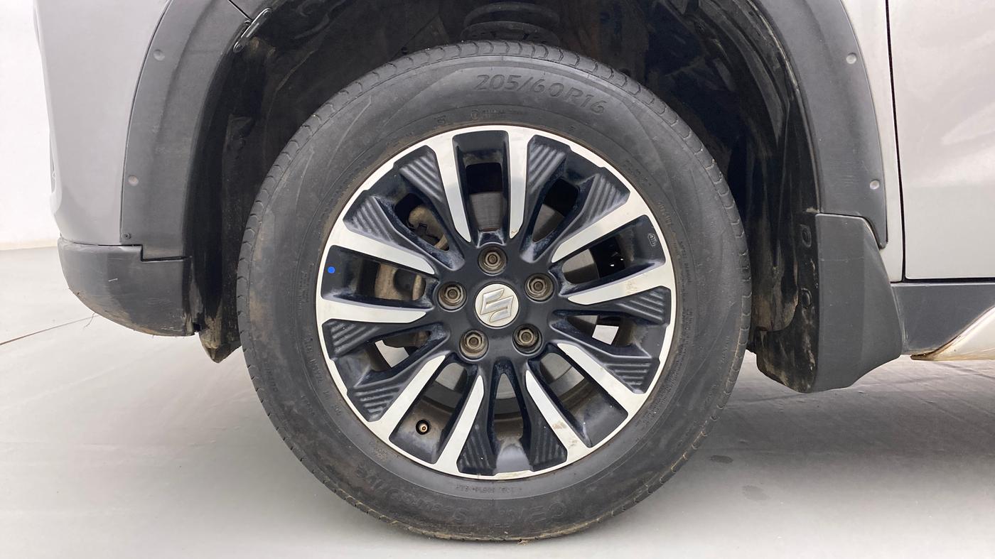 2020 Maruti Vitara Brezza VXI, Petrol, Manual, 90,502 km, Left Front Wheel