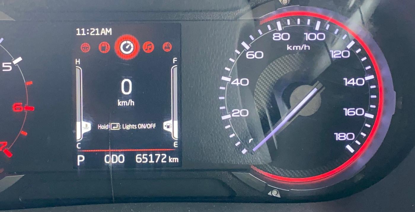 2023 Mahindra Thar LX PETROL HT 4WD AT, Petrol, Automatic, 65,165 km, Odometer Image