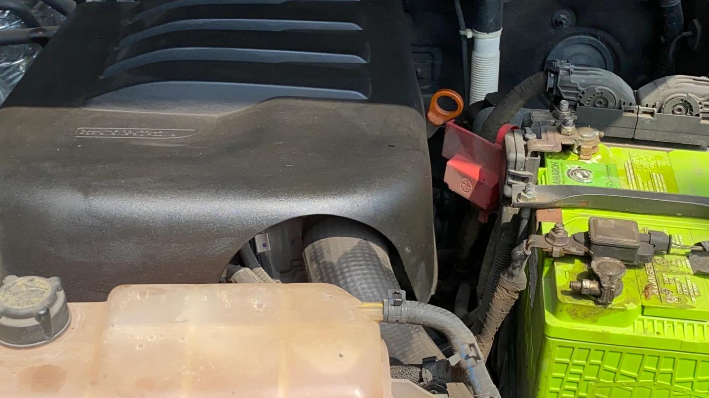 2023 Mahindra Thar LX PETROL HT 4WD AT, Petrol, Automatic, 65,165 km, Engine View - Left
