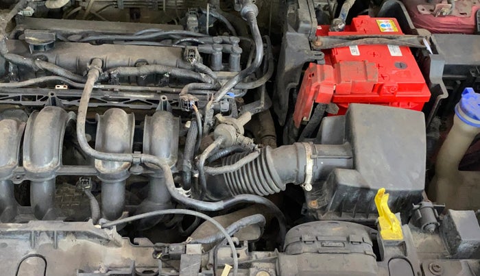 2018 Ford Figo Aspire TITANIUM 1.2 PETROL, Petrol, Manual, 32,121 km, Engine View - Left