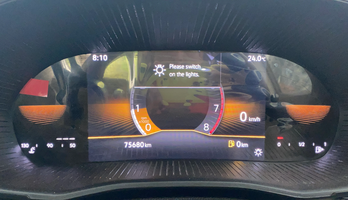 2022 Skoda SLAVIA STYLE 1.0L TSI MT, Petrol, Manual, 75,557 km, Odometer Image