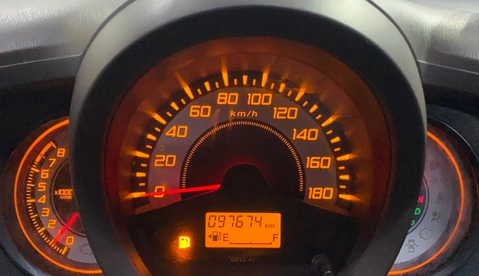 2013 Honda Brio VX AT, Petrol, Automatic, 97,665 km, Odometer Image