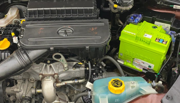 2022 Tata TIGOR XZ PLUS PETROL, Petrol, Manual, 29,522 km, Engine View - Left