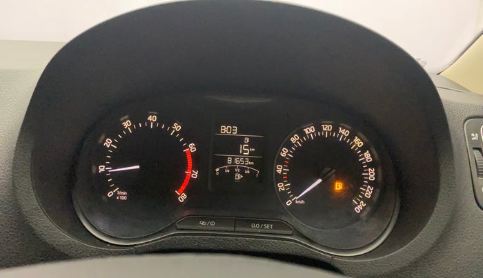 2020 Skoda Rapid 1.0 AMBITION TSI MT, Petrol, Manual, 81,639 km, Odometer Image
