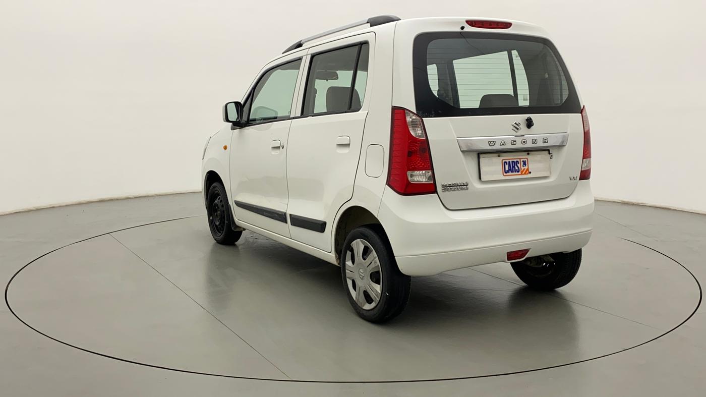 2016 Maruti Wagon R 1.0 VXI AMT, Petrol, Automatic, 40,417 km, Left Back Diagonal
