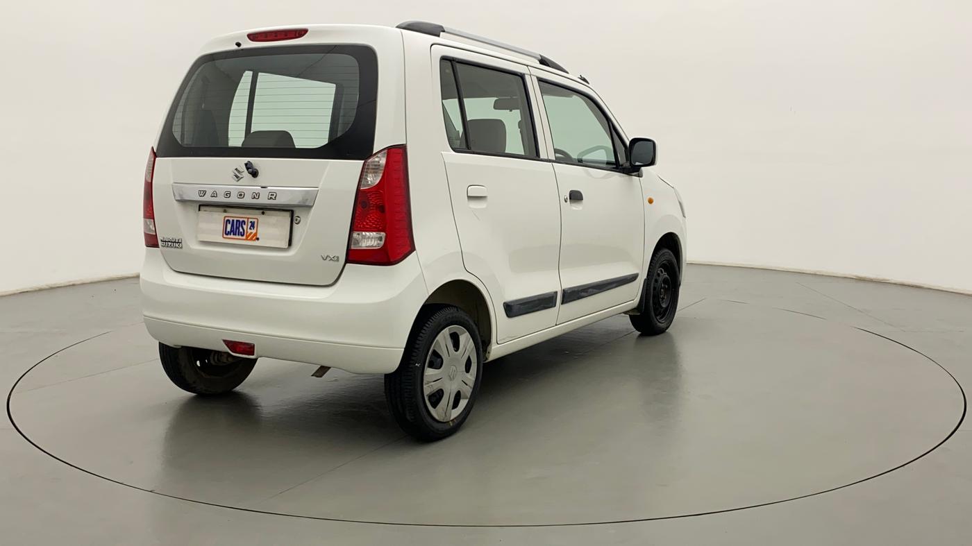 2016 Maruti Wagon R 1.0 VXI AMT, Petrol, Automatic, 40,417 km, Right Back Diagonal