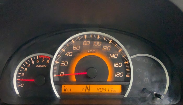 2016 Maruti Wagon R 1.0 VXI AMT, Petrol, Automatic, 40,417 km, Odometer Image