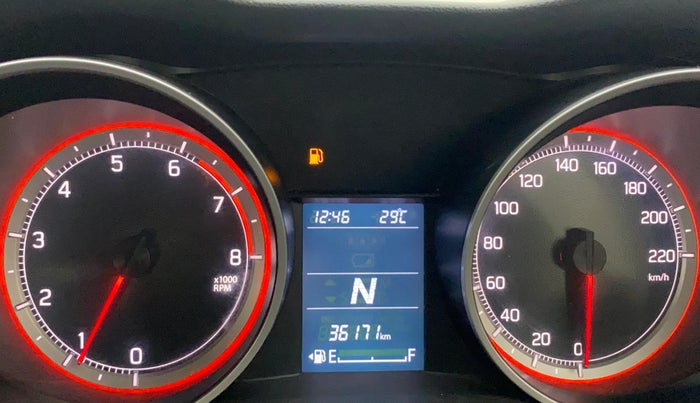 2019 Maruti Swift VXI AMT, Petrol, Automatic, 36,138 km, Odometer Image