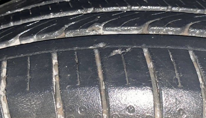 2020 Hyundai Creta SX AT 1.6 DIESEL, Diesel, Automatic, 24,549 km, Left Front Tyre Tread