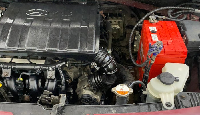 2015 Hyundai Grand i10 ASTA (O) 1.2 KAPPA VTVT, Petrol, Manual, 83,924 km, Engine View - Left