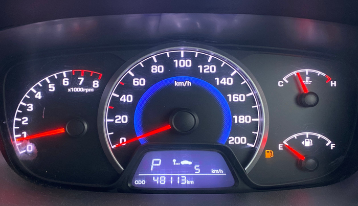 2015 Hyundai Grand i10 ASTA AT 1.2 KAPPA VTVT, Petrol, Automatic, 48,105 km, Odometer Image