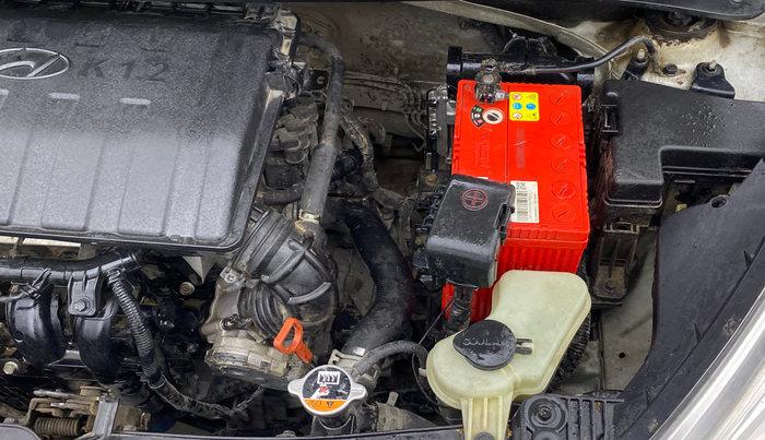 2015 Hyundai Grand i10 ASTA AT 1.2 KAPPA VTVT, Petrol, Automatic, 48,105 km, Engine View - Left