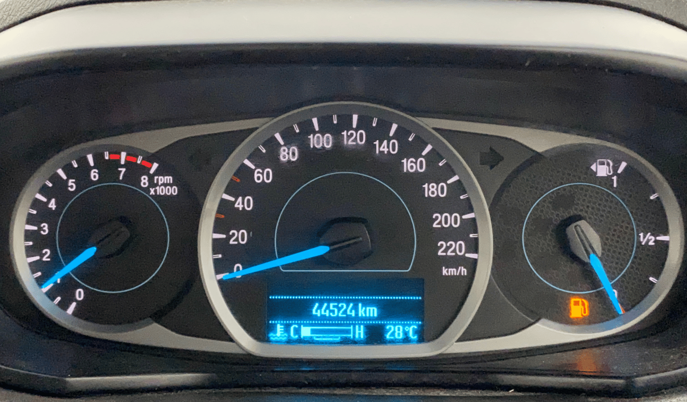 2020 Ford New Figo TREND 1.2 PETROL, Petrol, Manual, 44,524 km, Odometer Image