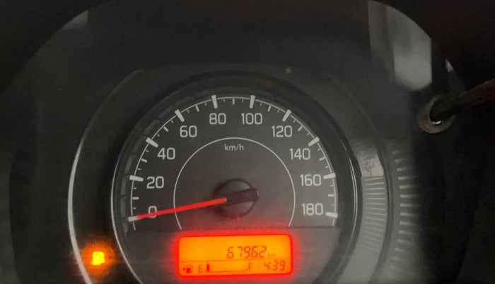 2019 Maruti New Wagon-R VXI 1.2, CNG, Manual, 67,887 km, Odometer Image