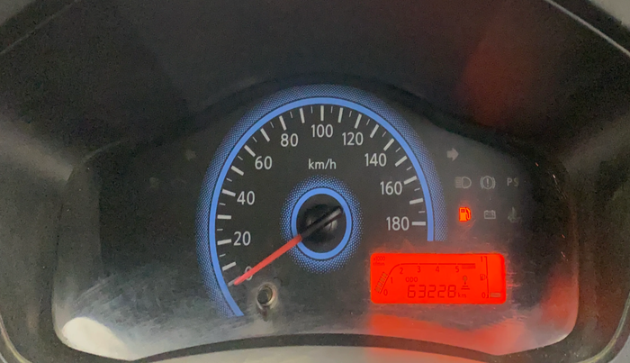 2016 Datsun Redi Go S, Petrol, Manual, 63,222 km, Odometer Image